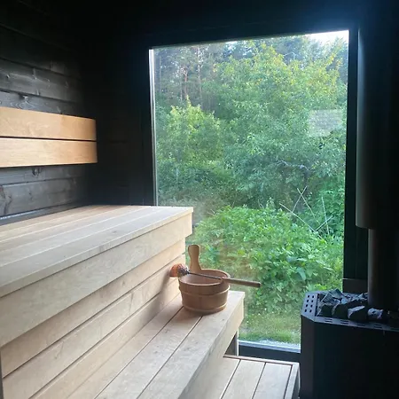 Feriehus Cozy Sauna House In *